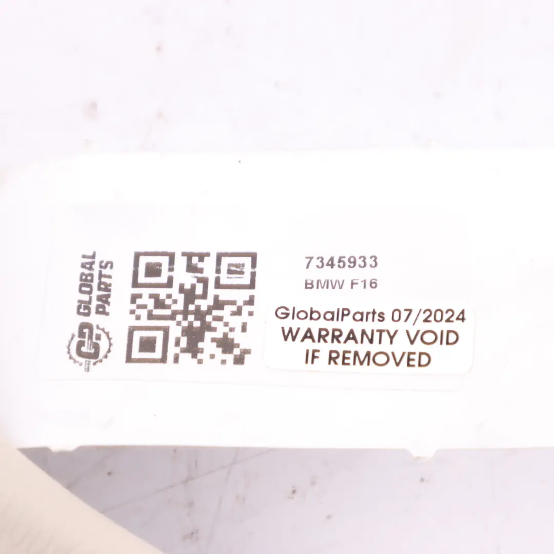 BMW X5 X6 F15 F16 Handbrake Cover Handle Leather Beige Front Left N/S - SKU 7345933 - Part number 7345933