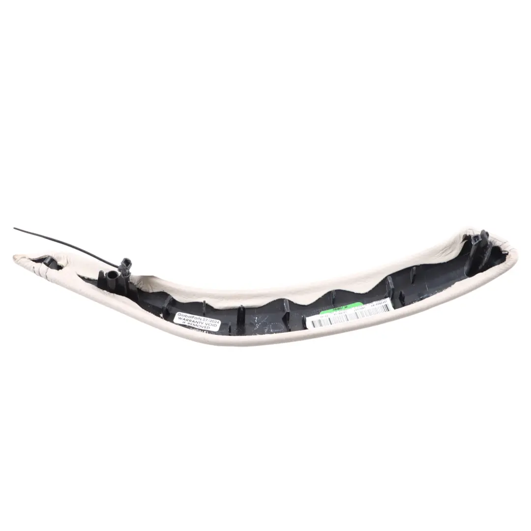 BMW X5 X6 F15 F16 Handbrake Cover Handle Leather Beige Front Right - SKU 7345934 - Part number 7345934