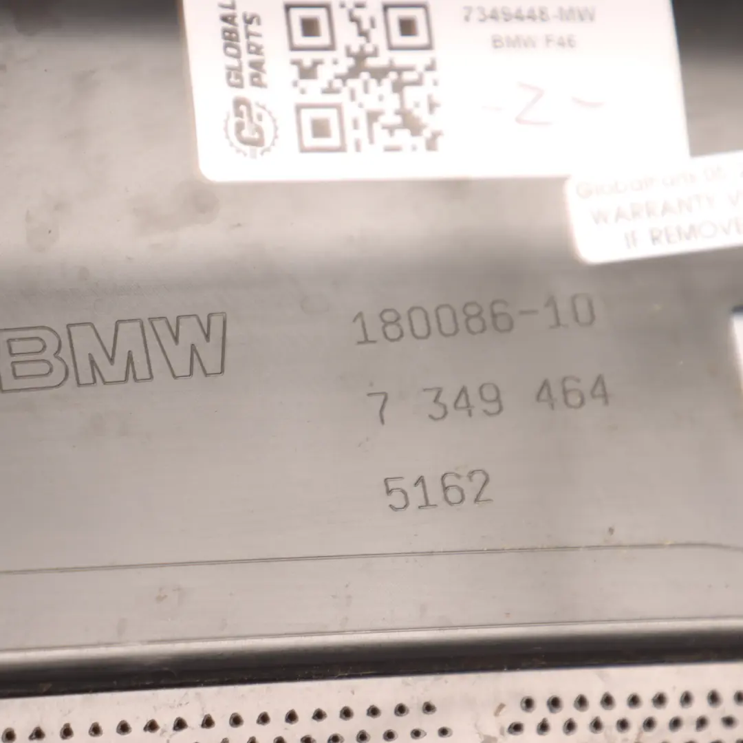 BMW F46 Gran Tourer Rear Spoiler Upper Trunk Lid Panel Mineral White - A96 - SKU 7349448-MW - Part number 7349448