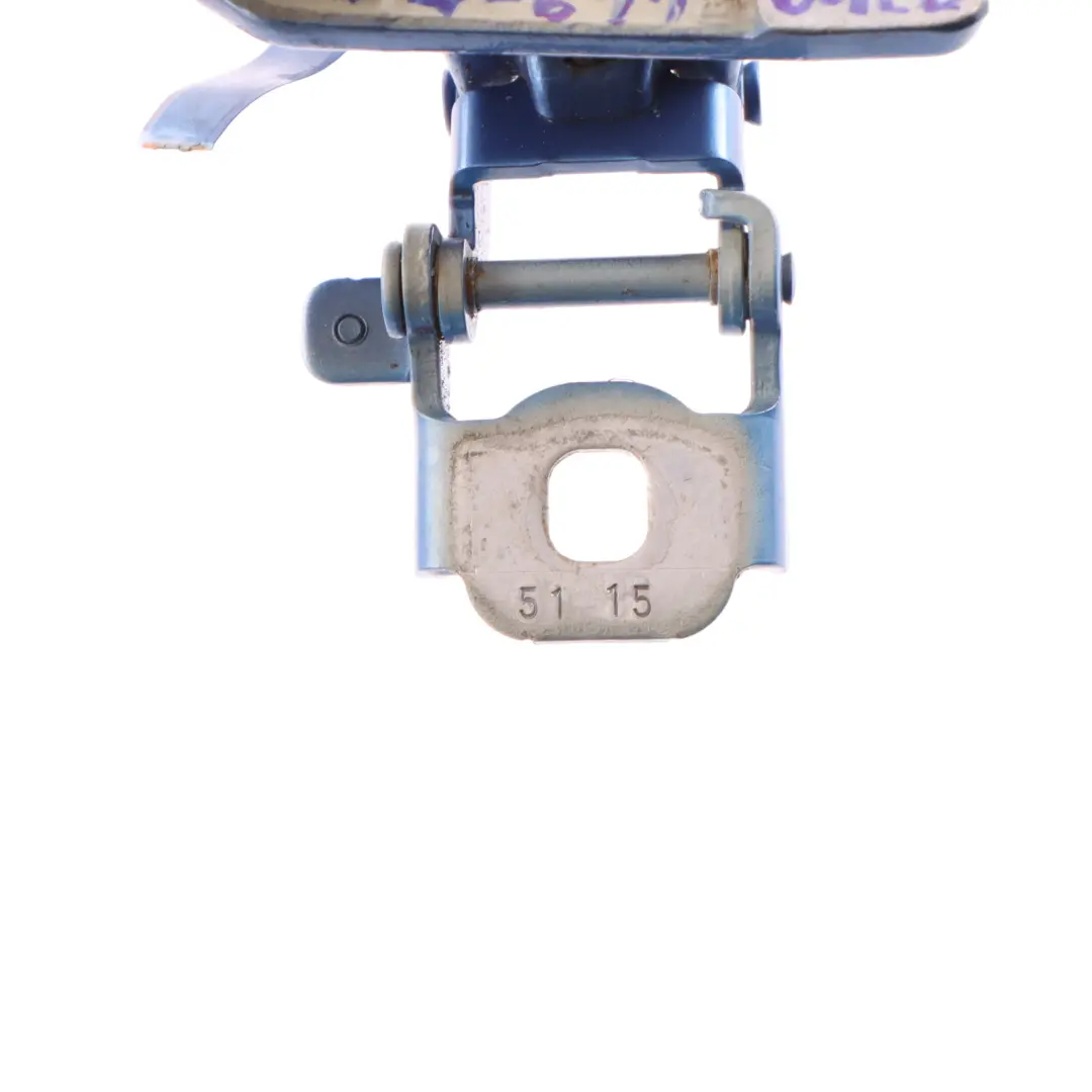  Hinge BMW F46 Trunk Lid Hinge Letf N/S Estorilblau Estoril Blue Metallic - B45 - SKU 7349449-EB  - Part number 7349449