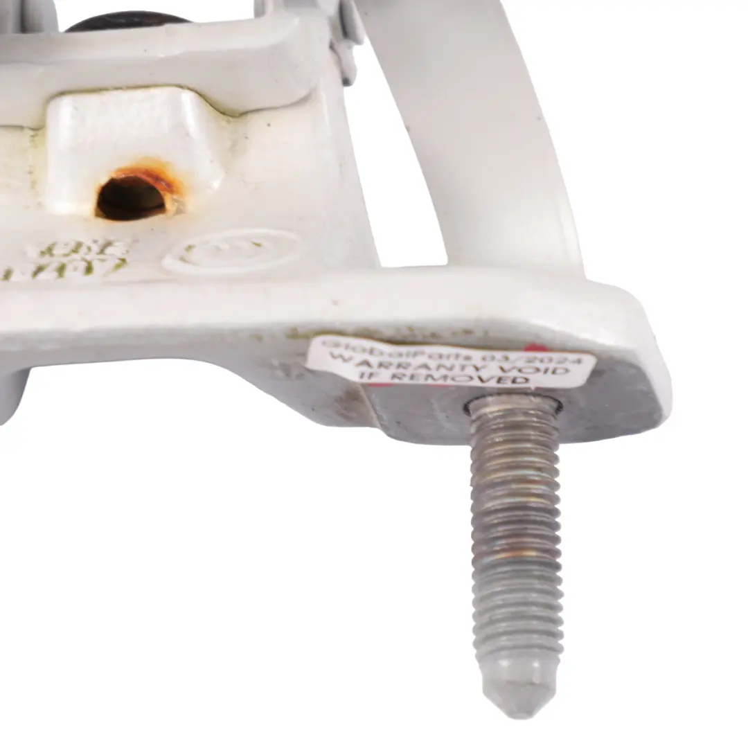 Hinge BMW F46 Trunk Lid Hinge Right O/S Mineral White Metallic - A96 to with Part number 7349450 Hinge BMW F46 Trunk Lid Hinge Right O/S Mineral White Metallic - A96 - SKU 7349450-MW - Part number 7349450