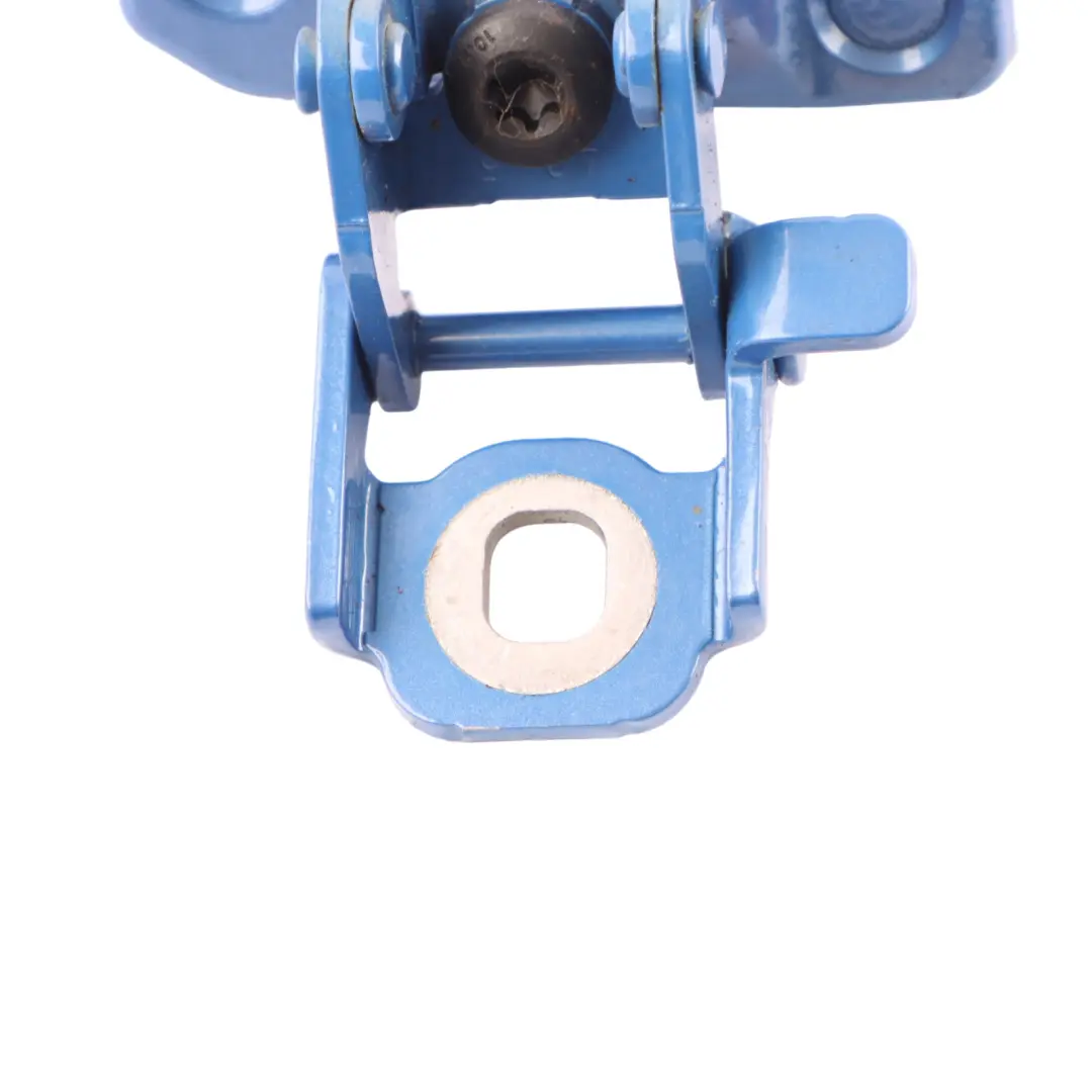 Bisagra Tapa Maletero Derecha Azul Estoril Metálico B45 para BMW F46 con número de pieza 7349450 BMW F46 Bisagra Tapa Maletero Derecha Azul Estoril Metálico B45 - SKU 7349450-EB - Número de pieza 7349450