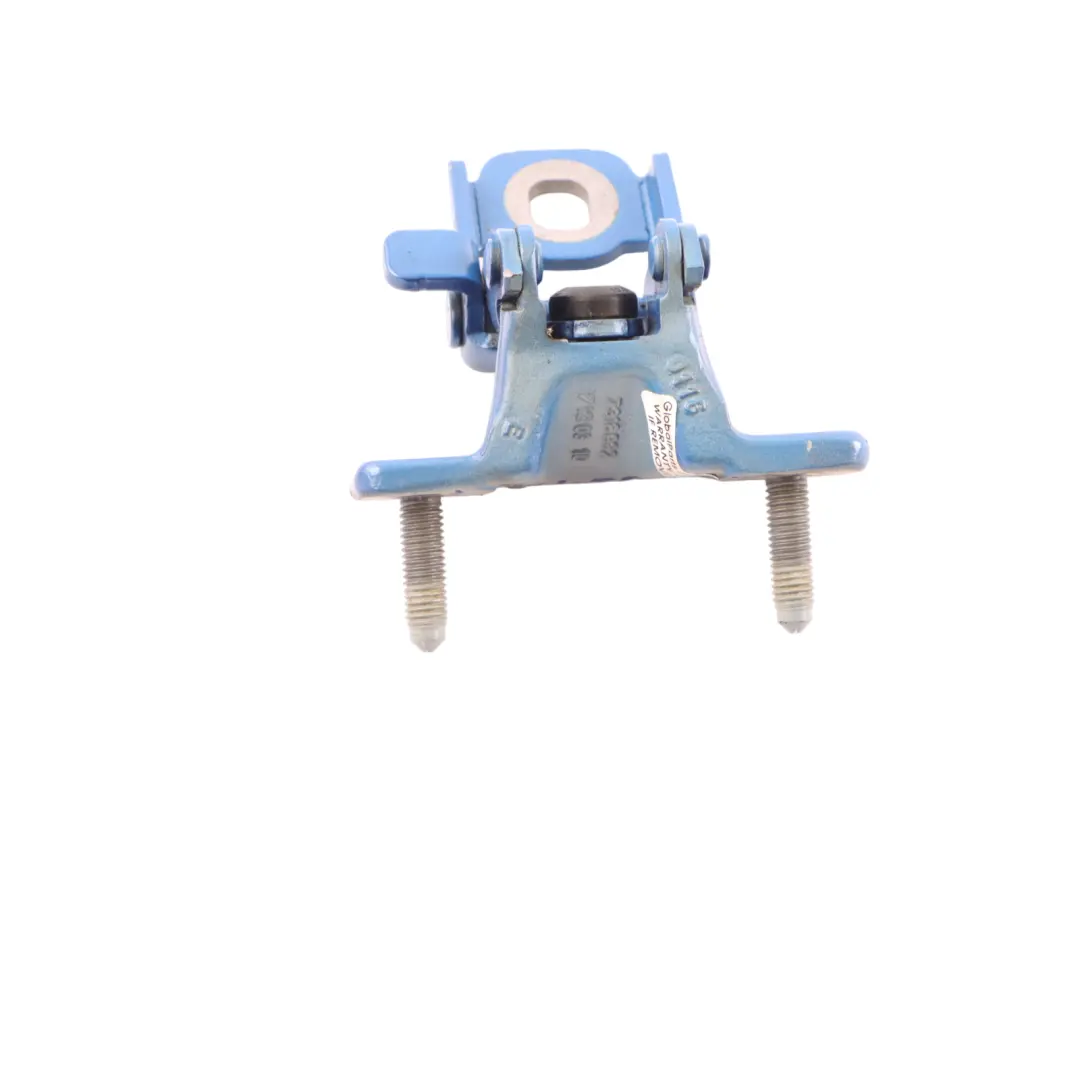 Hinge BMW F46 Trunk Lid Hinge Right O/S Estorilblau Blue Metallic - B45 to with Part number 7349450 Hinge BMW F46 Trunk Lid Hinge Right O/S Estorilblau Blue Metallic - B45 - SKU 7349450-EB - Part number 7349450