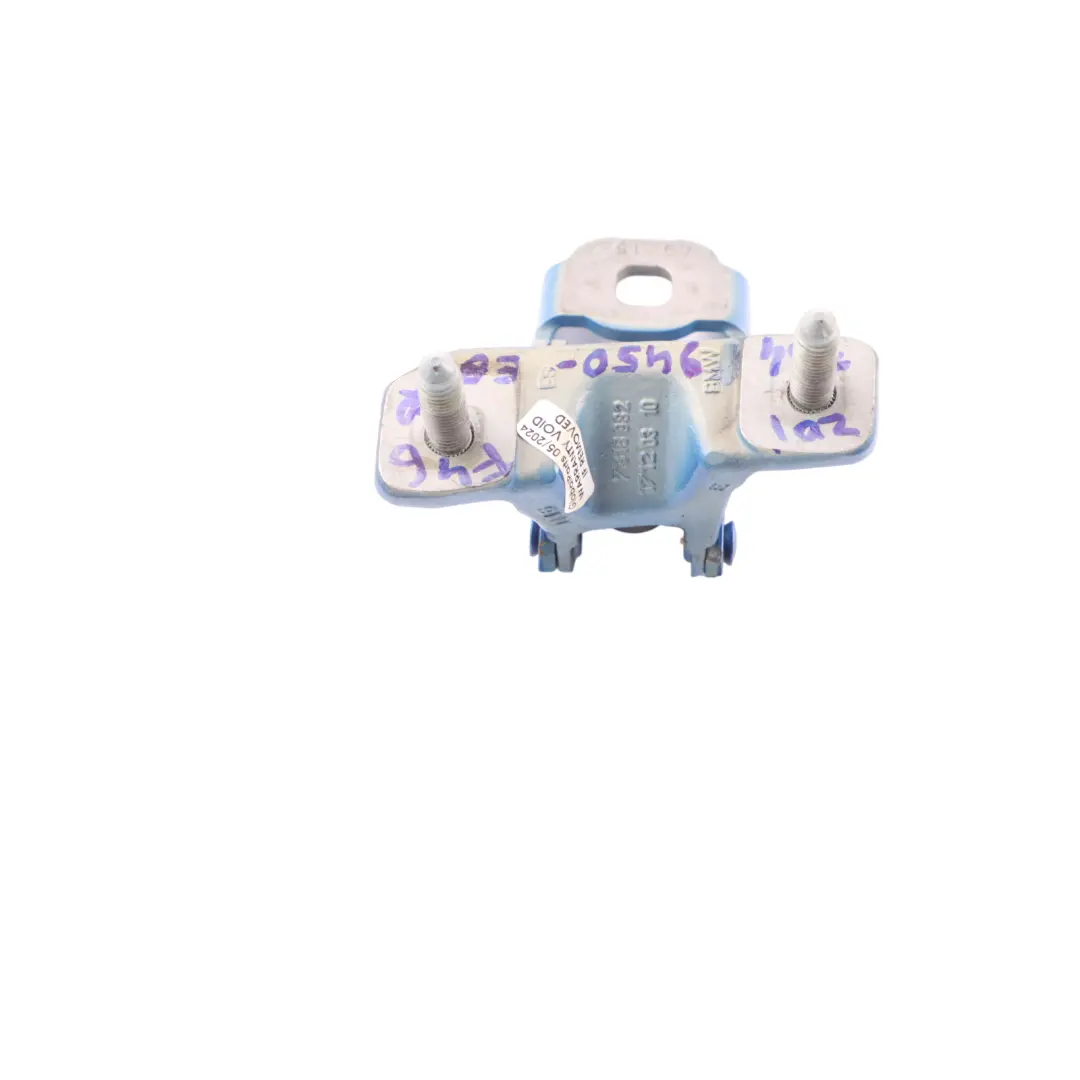  Hinge BMW F46 Trunk Lid Hinge Right O/S Estorilblau Blue Metallic - B45 - SKU 7349450-EB - Part number 7349450