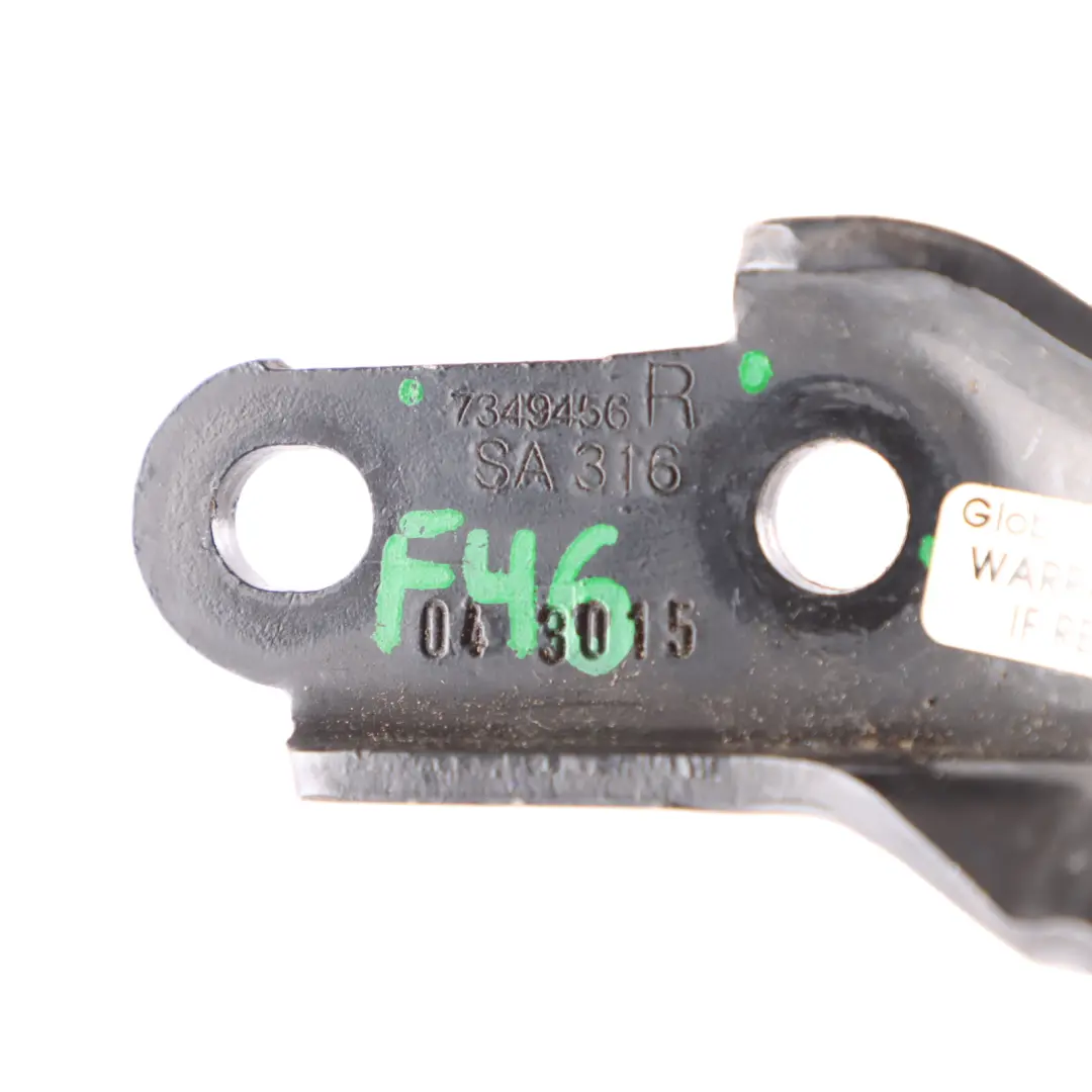 Support Fixation Actionneur Hayon Arrière Droit pour BMW F46 Gran Tourer à propos du numéro de pièce 7349456 BMW F46 Gran Tourer Support Fixation Actionneur Hayon Arrière Droit - SKU 7349456 - Numéro de pièce 7349456