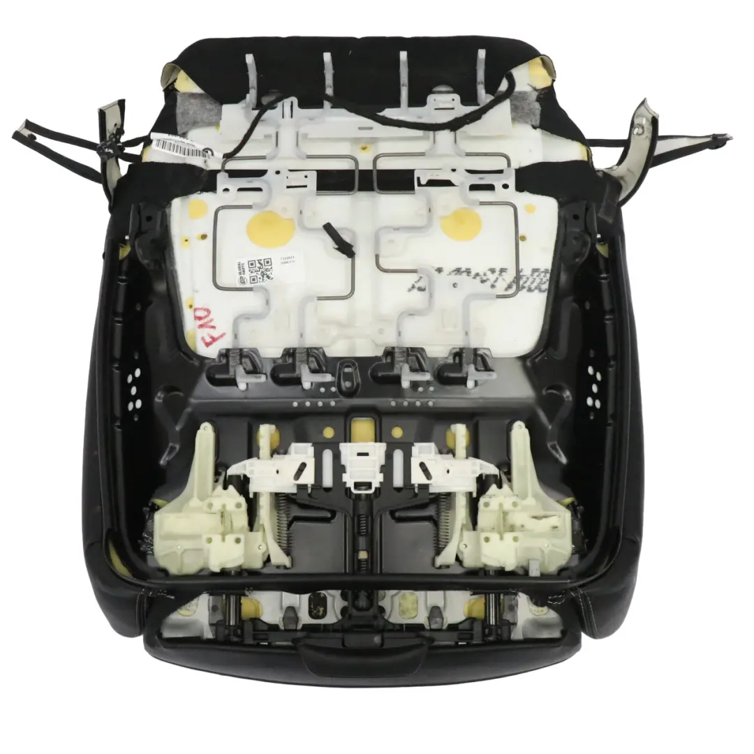  Sitzbezug BMW F07 GT F10 LCI Vorne Links Rechts Beheizt Sport Schwarz Leder - SKU 7349851 - Teilenummer 7349851