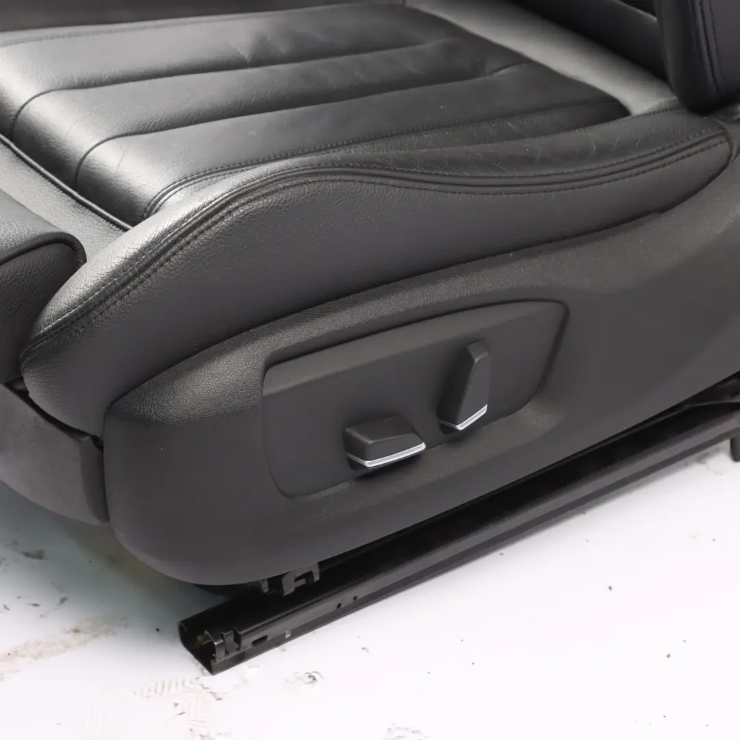 BMW X5 F15 Front Left N/S M Sport Seat Heated Leather Black Dakota Memory - SKU rhd-7352297-1 - Part number 7352297