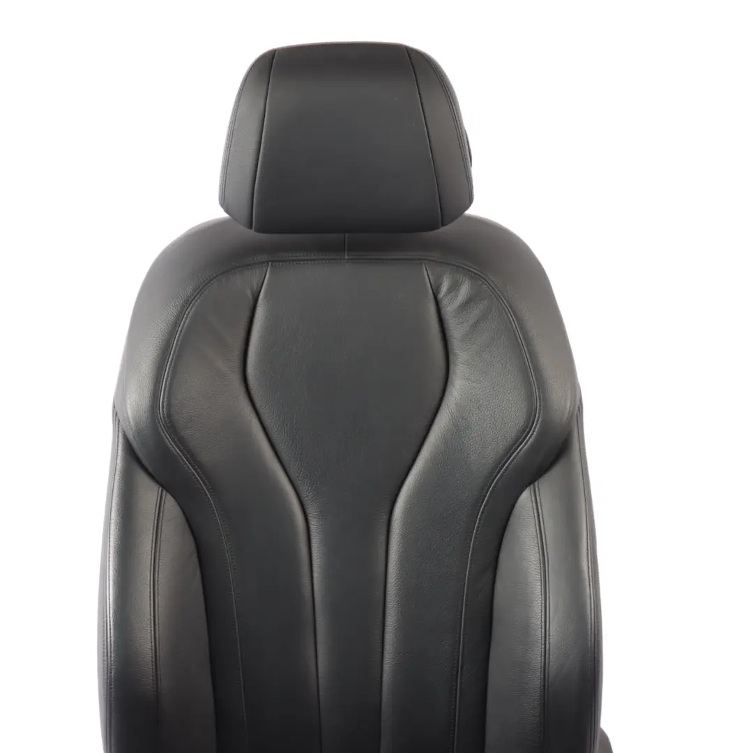 BMW X5 F15 Front Left N/S M Sport Seat Heated Leather Black Dakota Memory - SKU rhd-7352297-1 - Part number 7352297