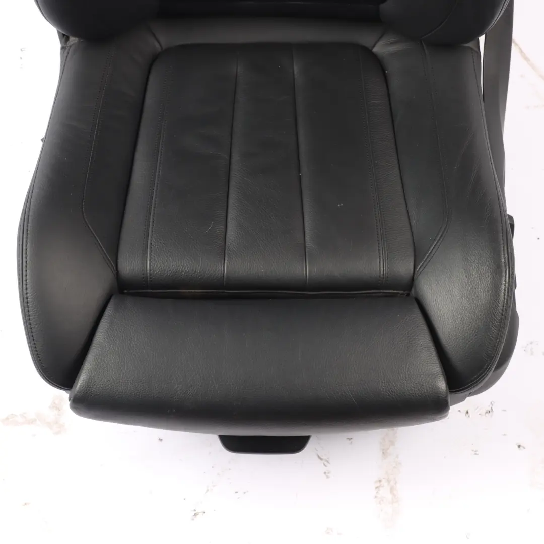 BMW X5 F15 Front Left N/S M Sport Seat Heated Leather Black Dakota Memory - SKU rhd-7352297-1 - Part number 7352297