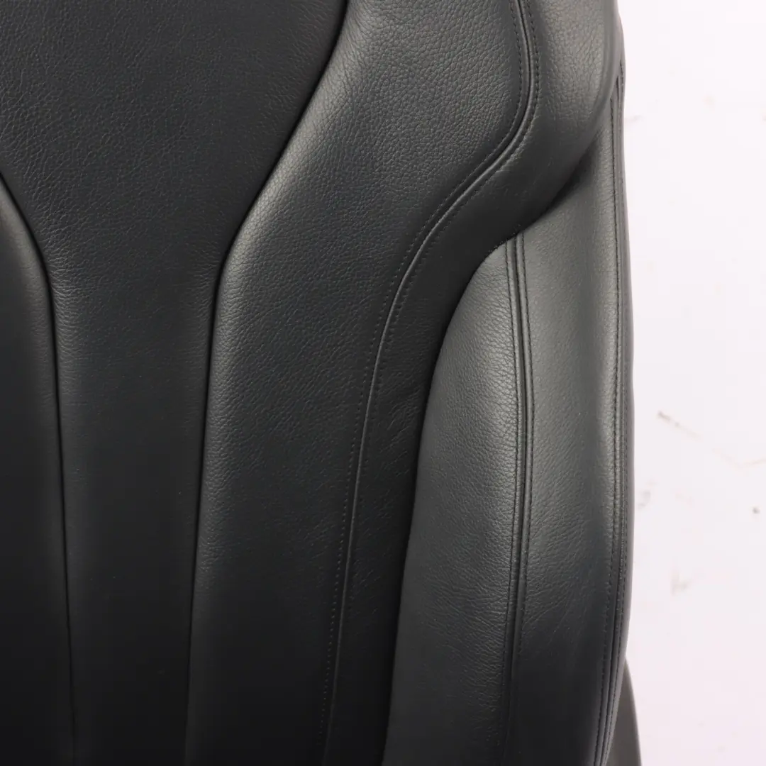 BMW X5 F15 Front Left N/S M Sport Seat Heated Leather Black Dakota Memory - SKU rhd-7352297-1 - Part number 7352297