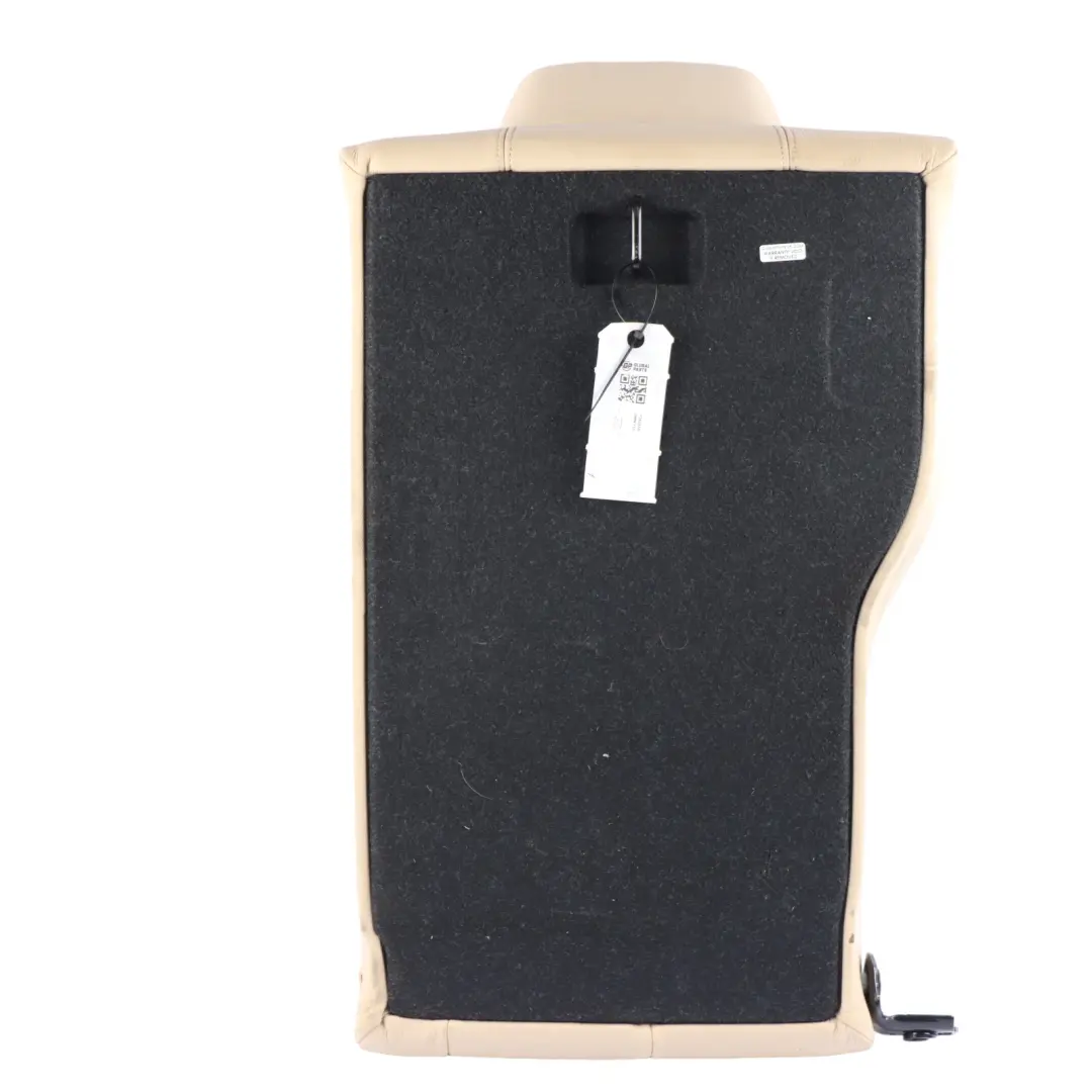 Backrest Right O/S Bench Back Cover Leather Dakota Beige to BMW F32 Rear Seat with Part number 7352616 BMW F32 Rear Seat Backrest Right O/S Bench Back Cover Leather Dakota Beige - SKU 7352616 - Part number 7352616