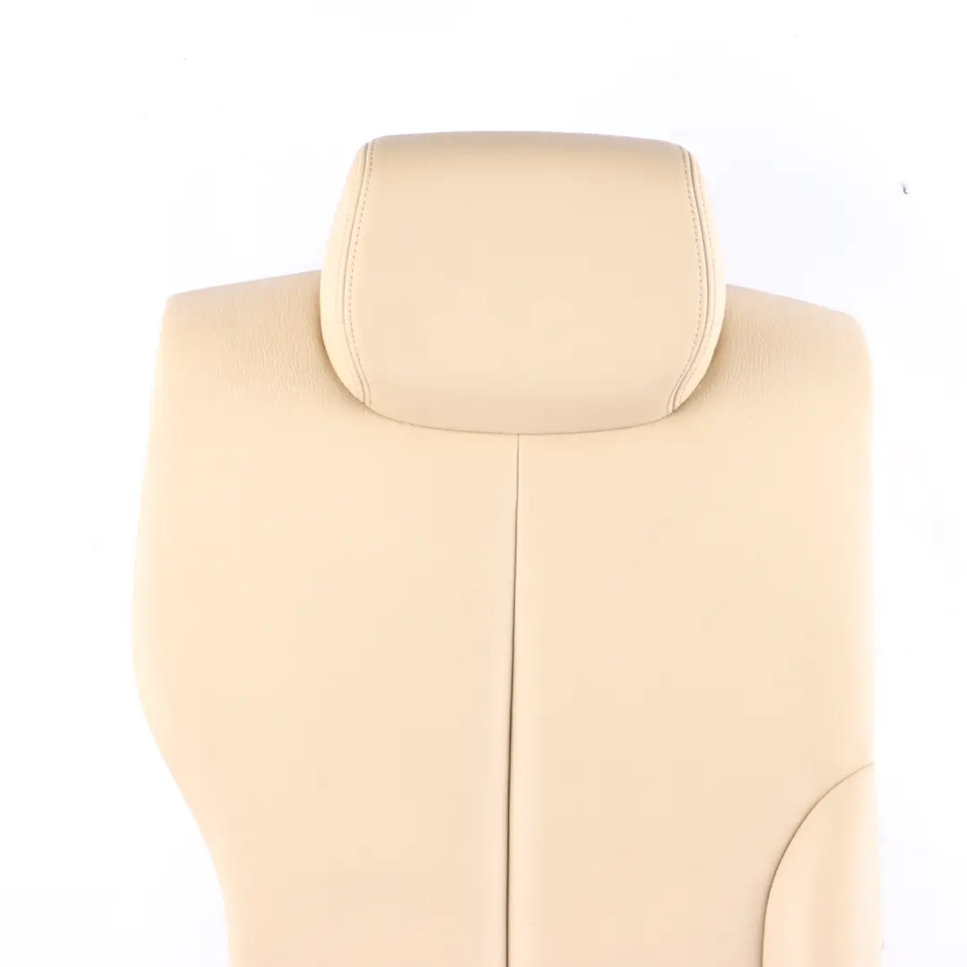 Backrest Right O/S Bench Back Cover Leather Dakota Beige to BMW F32 Rear Seat with Part number 7352616 BMW F32 Rear Seat Backrest Right O/S Bench Back Cover Leather Dakota Beige - SKU 7352616 - Part number 7352616