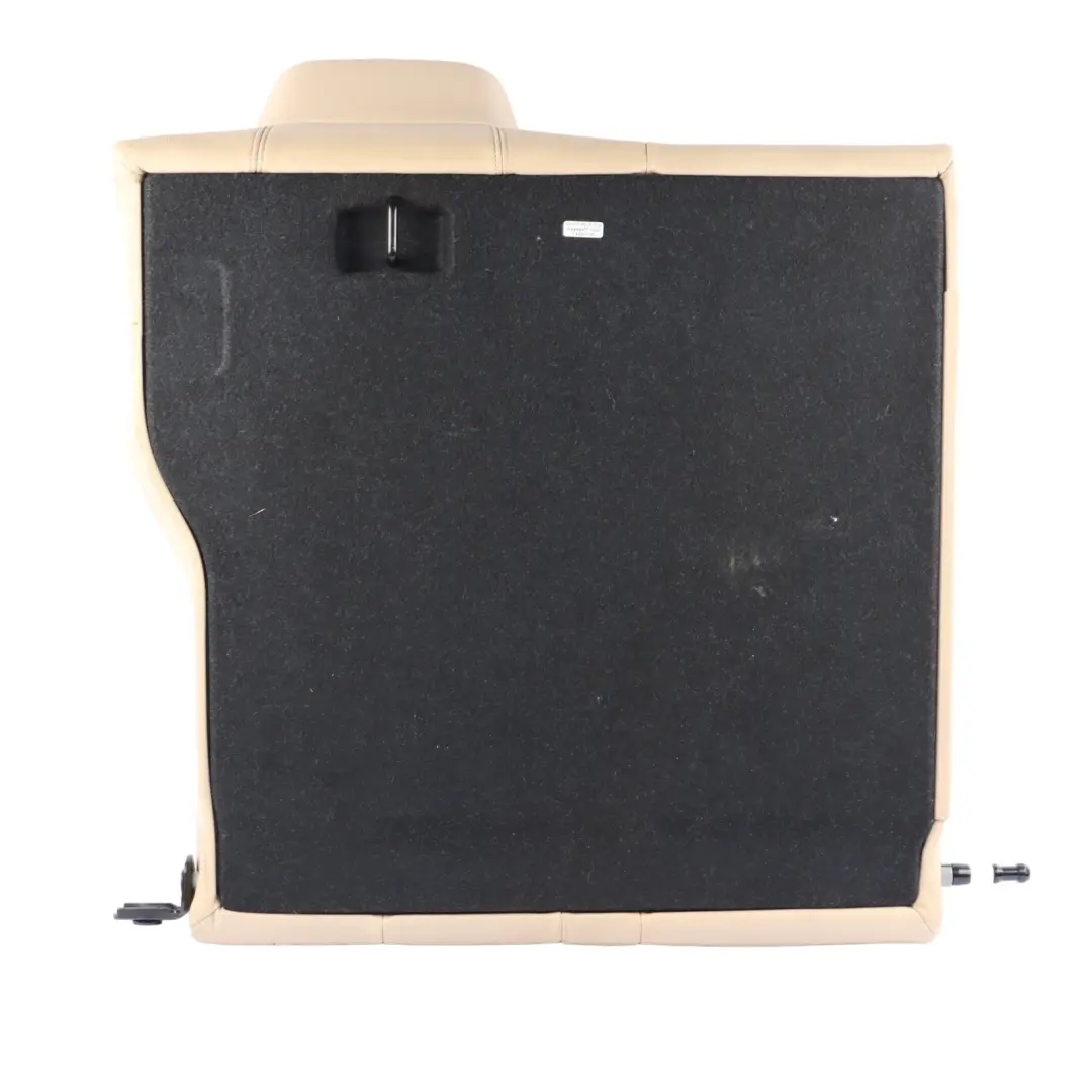Backrest Left N/S Bench Back Cover Leather Dakota Beige to BMW F32 Rear Seat with Part number 7352627 BMW F32 Rear Seat Backrest Left N/S Bench Back Cover Leather Dakota Beige - SKU 7352627 - Part number 7352627