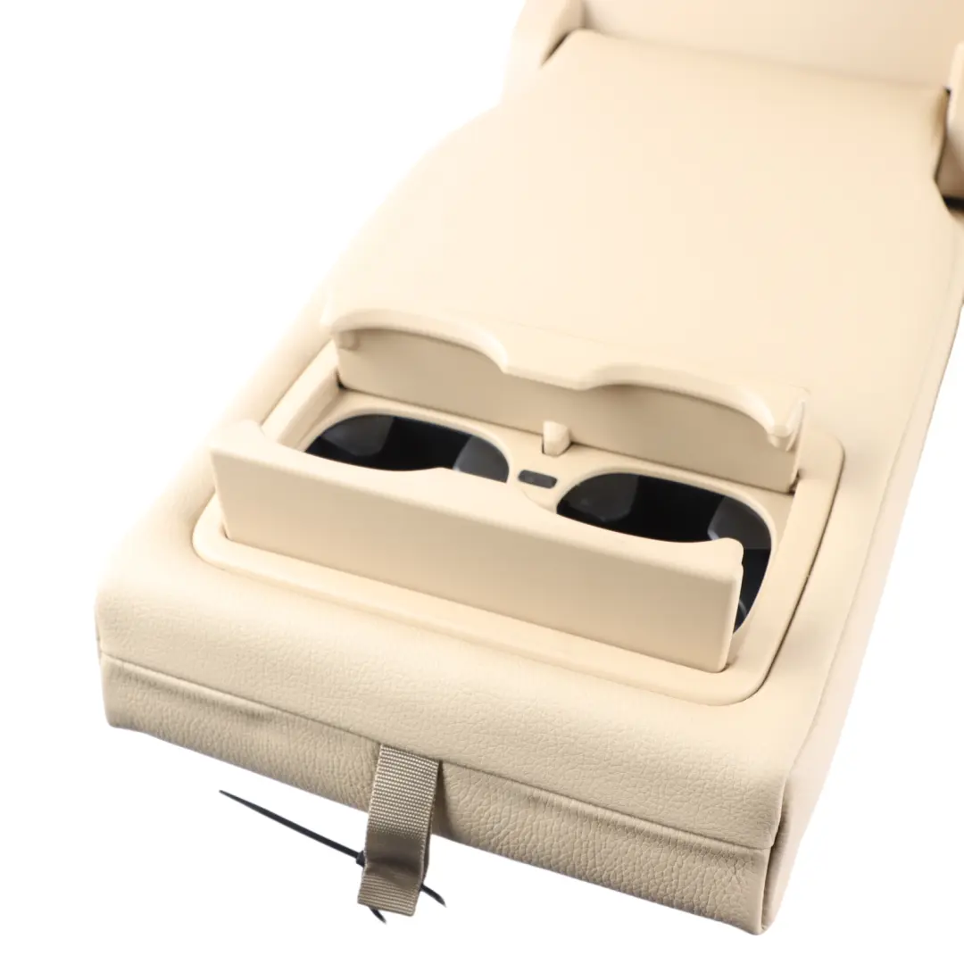 BMW F32 Rear Seat Backrest Left N/S Bench Back Cover Leather Dakota Beige - SKU 7352627 - Part number 7352627