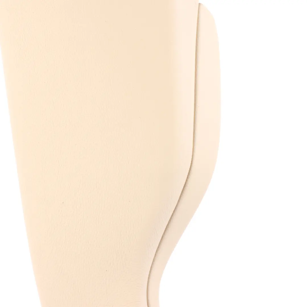 Finisher Left N/S Bench Side Lateral Cover Beige Leather to BMW F32 Rear Seat with Part number 7352729 BMW F32 Rear Seat Finisher Left N/S Bench Side Lateral Cover Beige Leather - SKU 7352729 - Part number 7352729