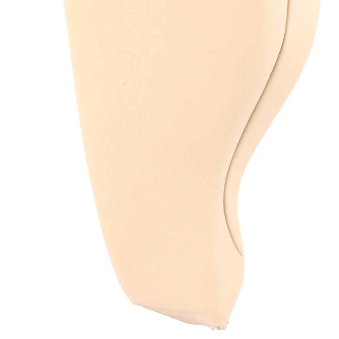 Finisher Left N/S Bench Side Lateral Cover Beige Leather to BMW F32 Rear Seat with Part number 7352729 BMW F32 Rear Seat Finisher Left N/S Bench Side Lateral Cover Beige Leather - SKU 7352729 - Part number 7352729