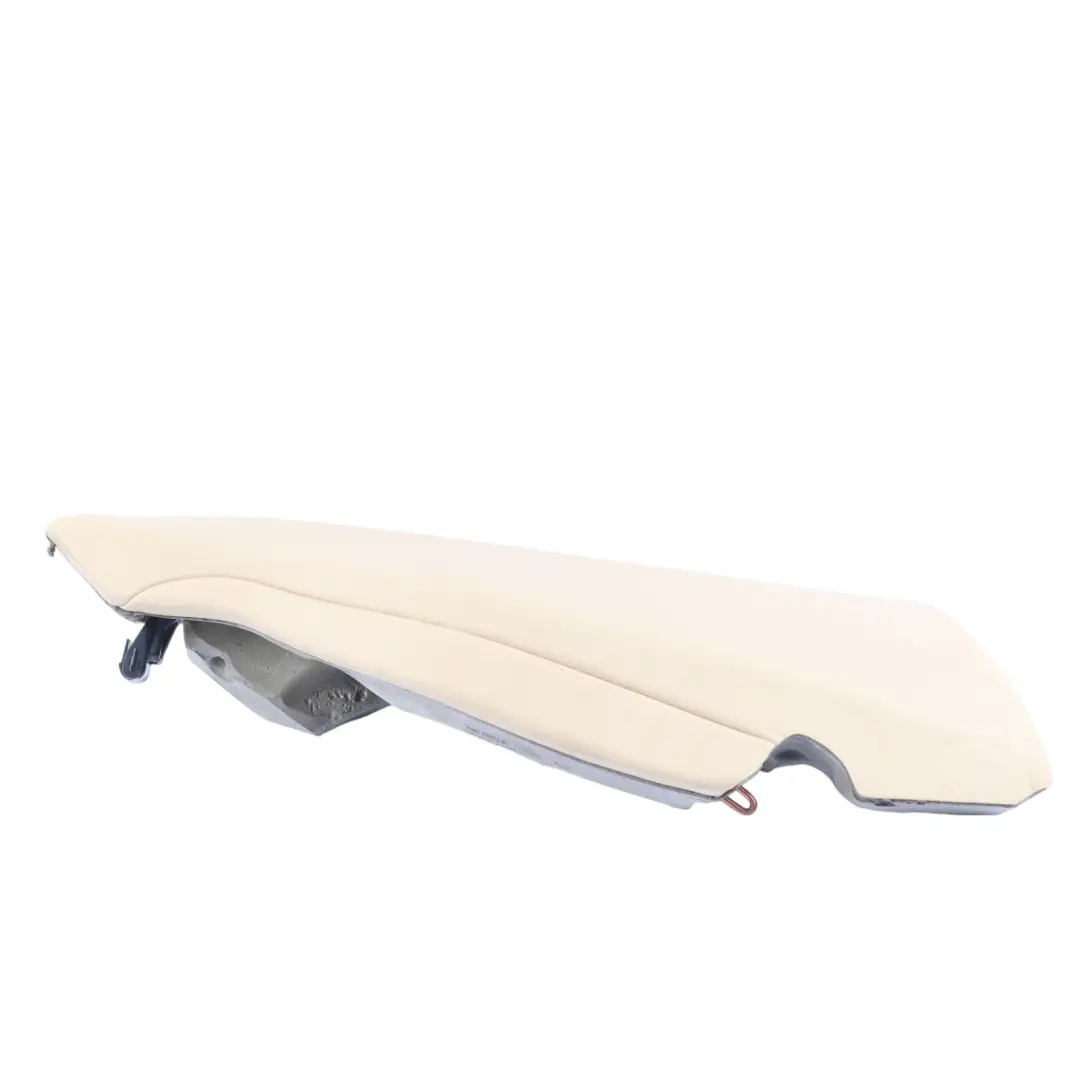 Finisher Left N/S Bench Side Lateral Cover Beige Leather to BMW F32 Rear Seat with Part number 7352729 BMW F32 Rear Seat Finisher Left N/S Bench Side Lateral Cover Beige Leather - SKU 7352729 - Part number 7352729