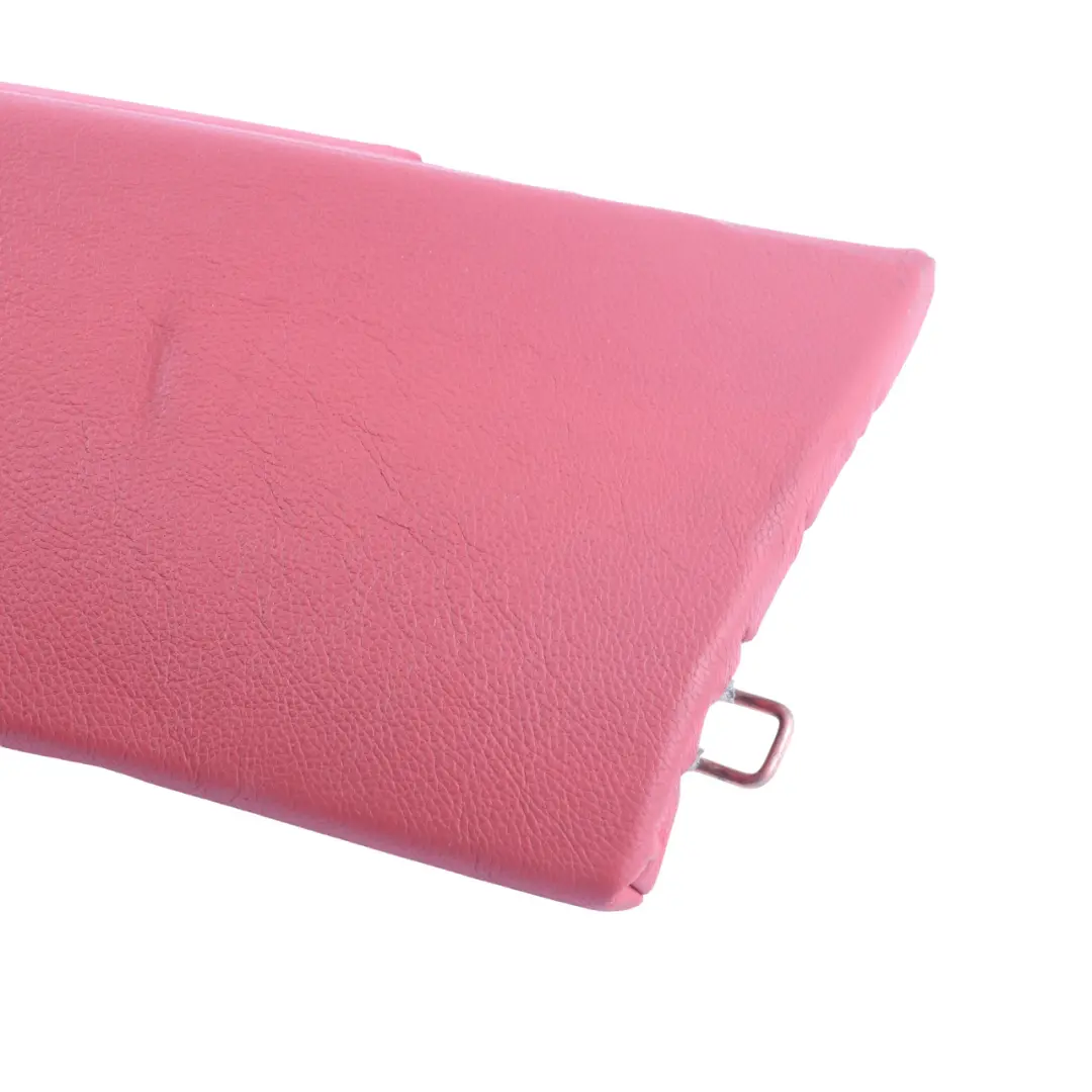 BMW F32 Rear Seat Finisher Right O/S Bench Side Lateral Cover Red Leather - SKU 7352734-1 - Part number 7352734