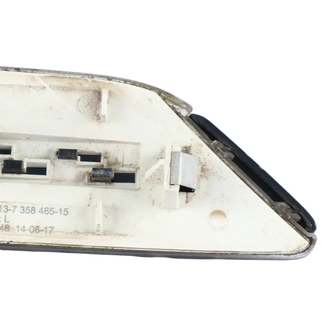 Intermitente Mini Clubman F54 Izquierda Sentido Indicador Adicional Blanco para con número de pieza 7358465 Intermitente Mini Clubman F54 Izquierda Sentido Indicador Adicional Blanco - SKU 7358465 - Número de pieza 7358465