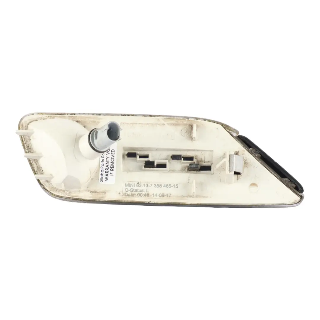  Blinker Mini Clubman F54 Links Richtung Zusätzlicher Blinker Weiß - SKU 7358465 - Teilenummer 7358465