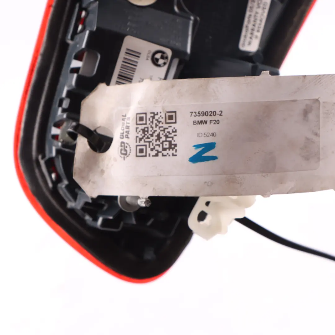 Lamp BMW F20 F21 LCI Light in Trunk Lid Right O/S Taillight to Rear with Part number 7359020 Rear Lamp BMW F20 F21 LCI Light in Trunk Lid Right O/S Taillight - SKU 7359020-2 - Part number 7359020