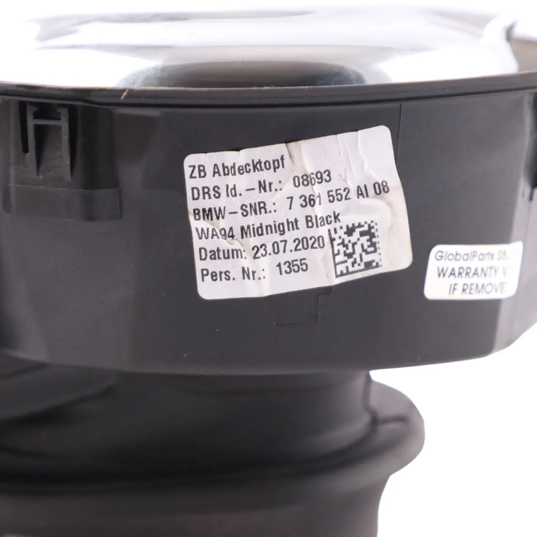 Fuel Cap Carrier Mini F55 LCI Fuel Filler Cover Chrom Cap Flap Base - SKU 7361552 - Part number 7361552