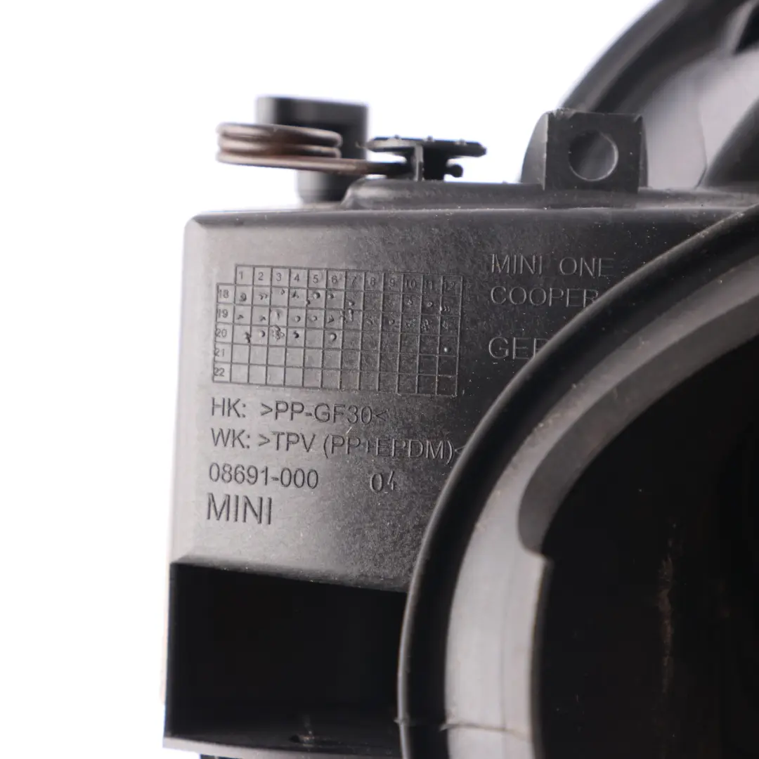 Cap Carrier Mini F55 LCI Fuel Filler Cover Chrom Cap Flap Base to Fuel with Part number 7361552 Fuel Cap Carrier Mini F55 LCI Fuel Filler Cover Chrom Cap Flap Base - SKU 7361552 - Part number 7361552