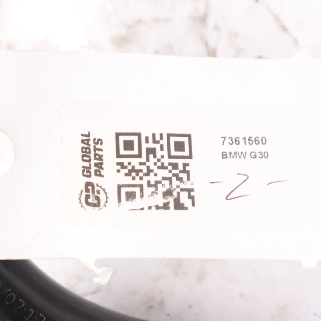 Breath Vent Hose Line Pipe to BMW G30 with Part number 7361560 BMW G30 Breath Vent Hose Line Pipe - SKU 7361560 - Part number 7361560