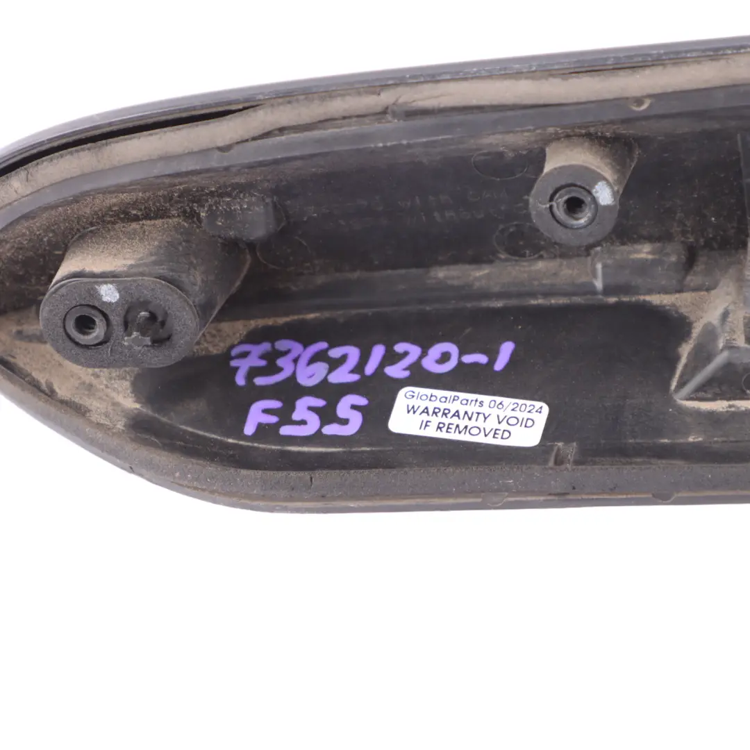 Mini F55 F56 F57 Tapa trasera maletero Tailgate Manija Bota High Gloss - SKU 7362120-1 - Número de pieza 7362120