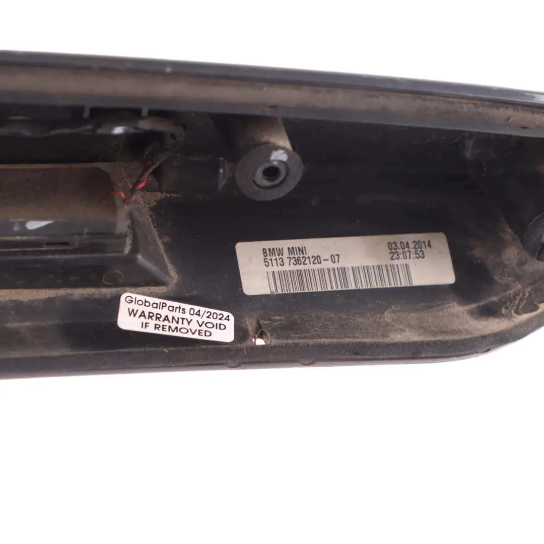 Mini F55 F56 F57 Tapa trasera maletero Tailgate Manija Bota High Gloss - SKU 7362120-1 - Número de pieza 7362120