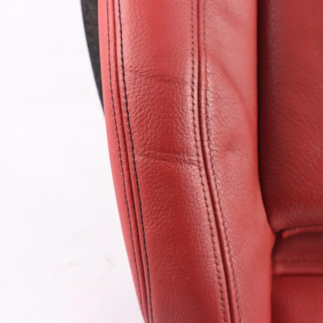 Funda Asiento Deportivo BMW F21 F32 Delantero Calefactado Cuero Rojo Coral para con número de pieza 7367502 Funda Asiento Deportivo BMW F21 F32 Delantero Calefactado Cuero Rojo Coral - SKU 7367502 - Número de pieza 7367502