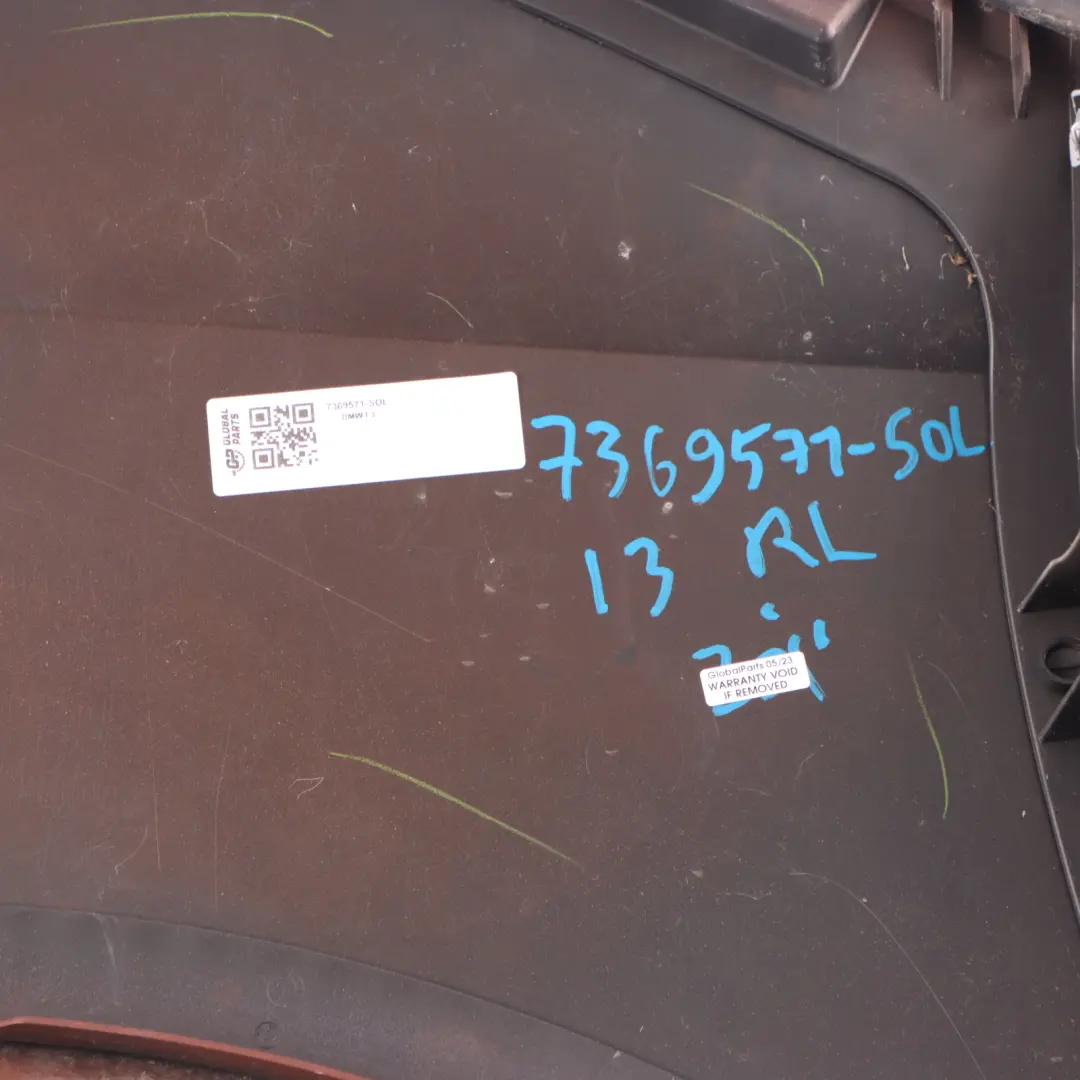 Side Panel BMW i3 Rear Left N/S Fender Covering Panel Solar Orange Metallic B78 to with Part number 7369571 Side Panel BMW i3 Rear Left N/S Fender Covering Panel Solar Orange Metallic B78 - SKU 7369571-SOL - Part number 7369571