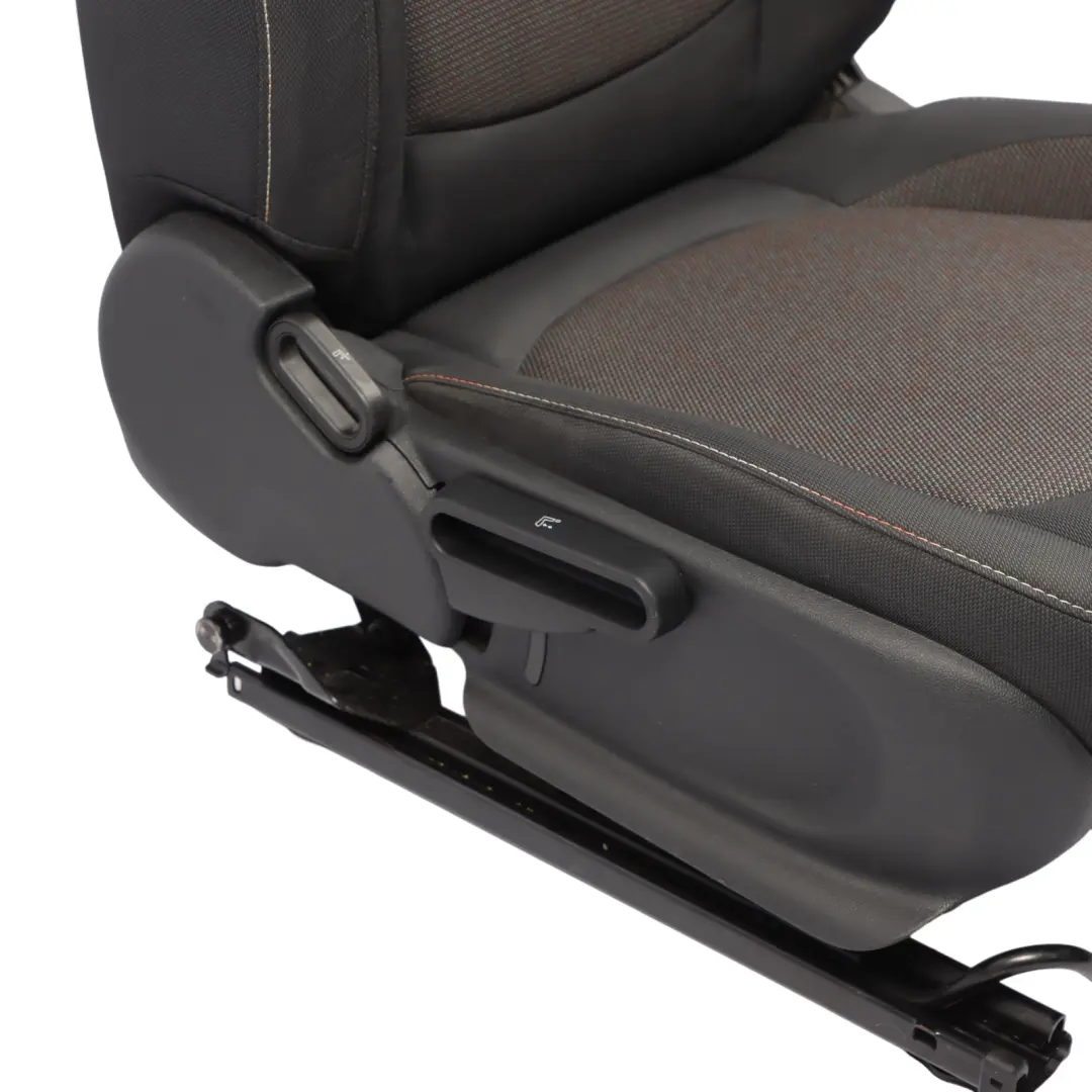 Front Right O/S Cloth Seat Fabric Firework / Carbon Black to Mini Cooper One F55 with Part number 7369982 Mini Cooper One F55 Front Right O/S Cloth Seat Fabric Firework / Carbon Black - SKU 7369982 - Part number 7369982