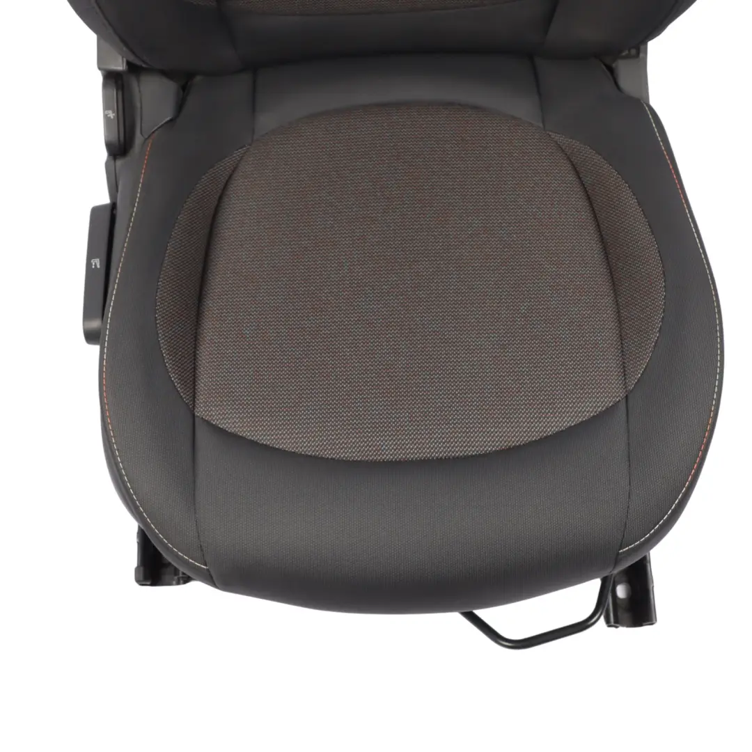 Front Right O/S Cloth Seat Fabric Firework / Carbon Black to Mini Cooper One F55 with Part number 7369982 Mini Cooper One F55 Front Right O/S Cloth Seat Fabric Firework / Carbon Black - SKU 7369982 - Part number 7369982