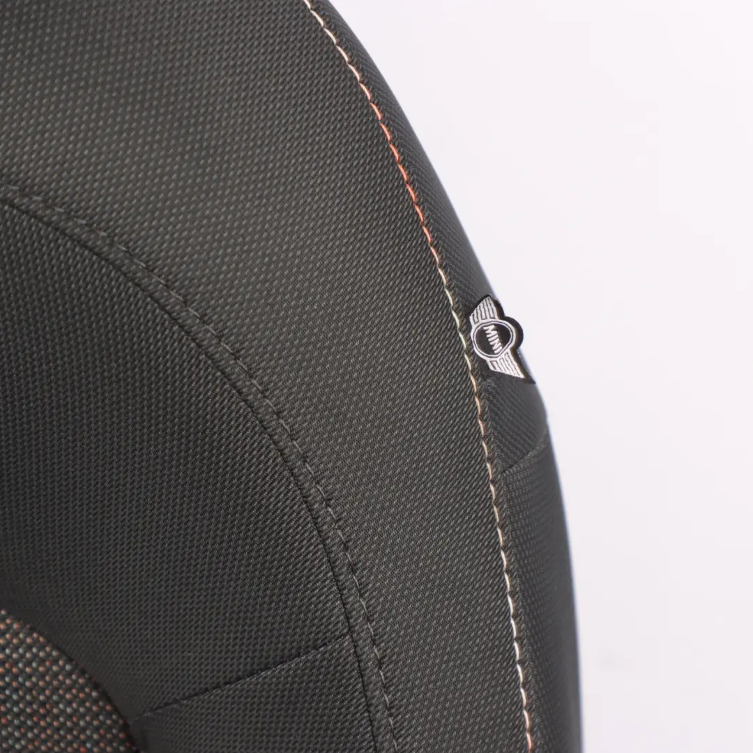 Front Right O/S Cloth Seat Fabric Firework / Carbon Black to Mini Cooper One F55 with Part number 7369982 Mini Cooper One F55 Front Right O/S Cloth Seat Fabric Firework / Carbon Black - SKU 7369982 - Part number 7369982