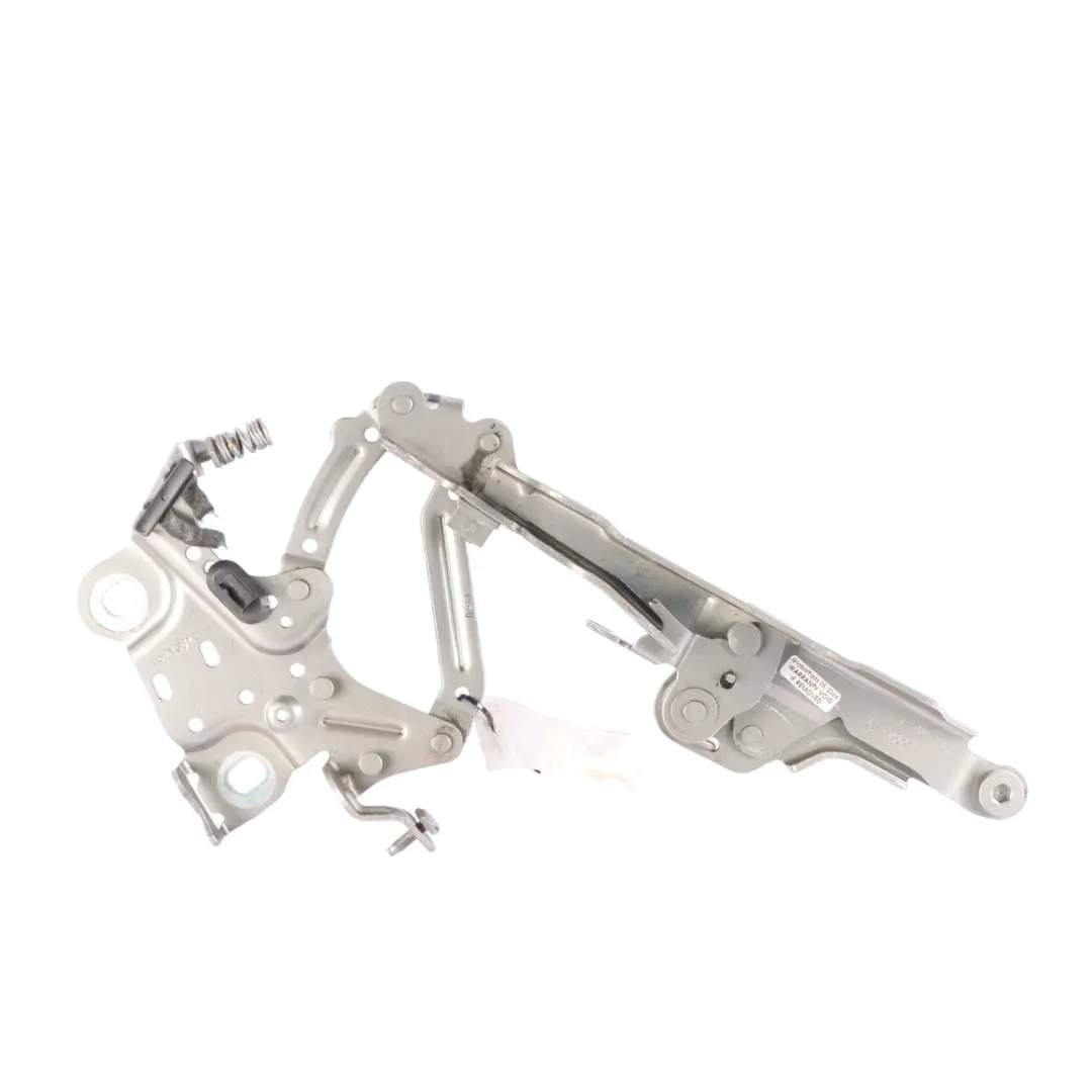 Left N/S Engine Hood Hinge Bonnet Melting Silver Metallic - C2K to Mini F55 F56 F57 with Part number 7370301 Mini F55 F56 F57 Left N/S Engine Hood Hinge Bonnet Melting Silver Metallic - C2K - SKU 7370301-MELT - Part number 7370301