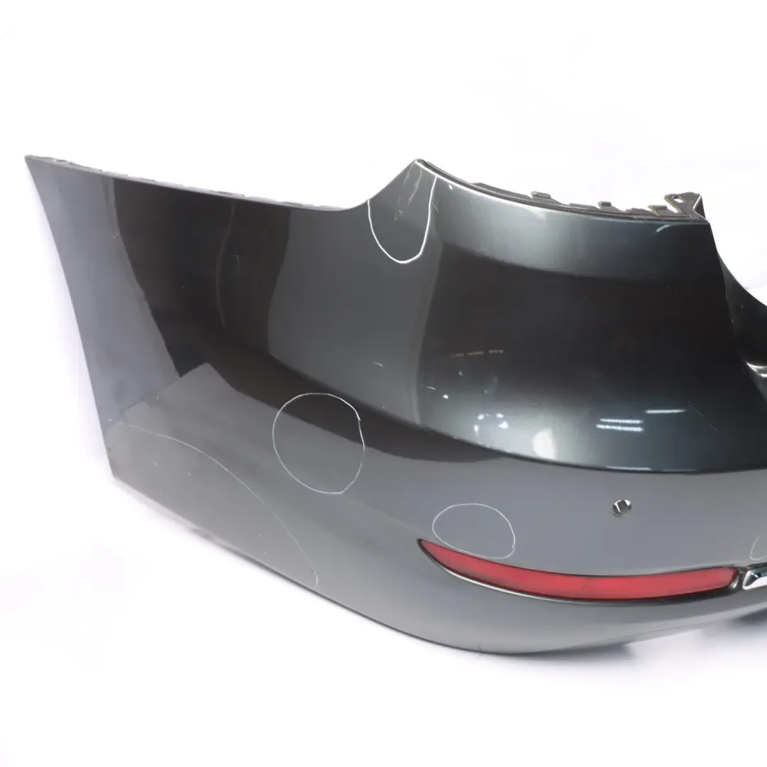 BMW F34 Rear Bumper Trim Panel PDC Lines Mineralgrau Mineral Grey Metallic - B39 - SKU 7371878-MG - Part number 7371878