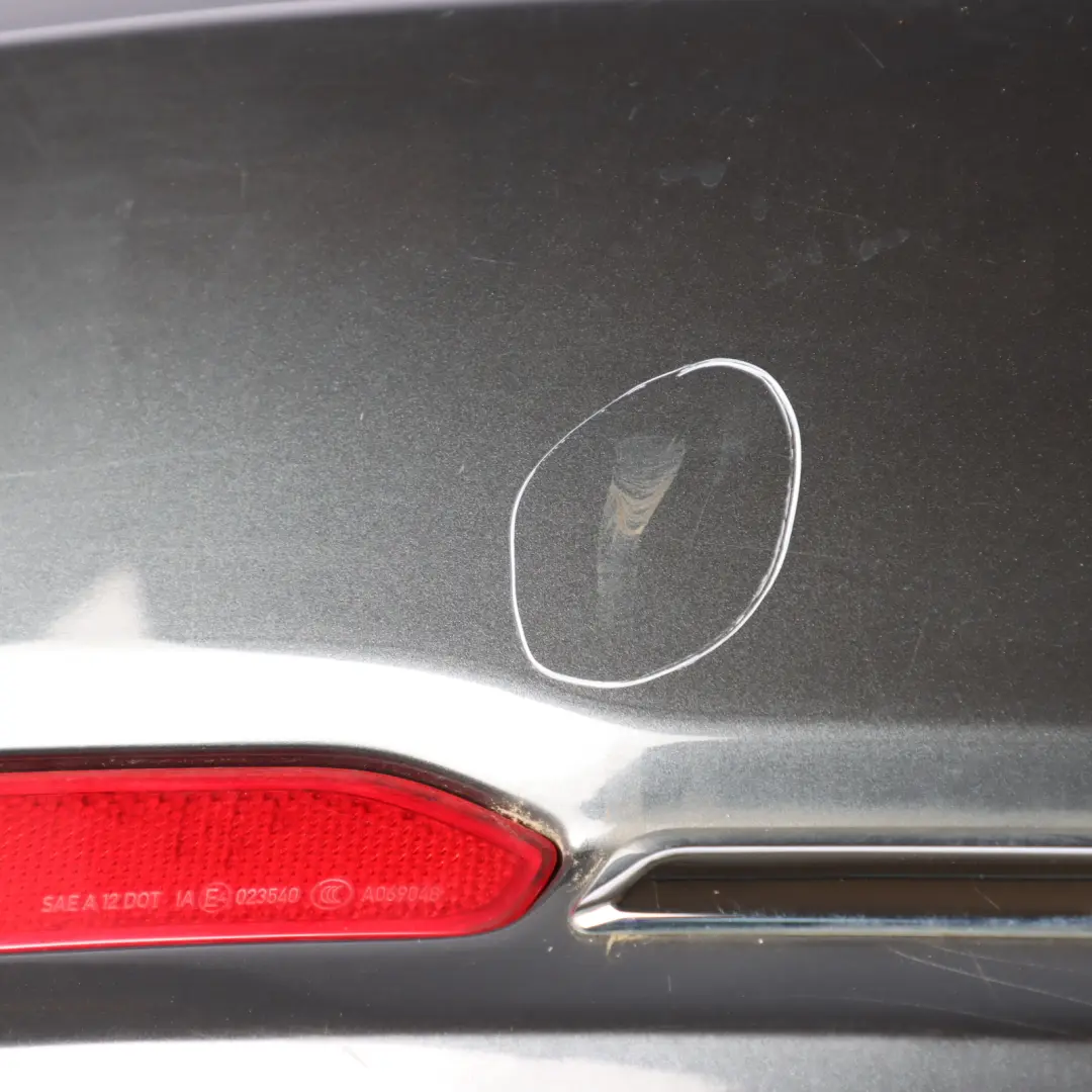 BMW F34 Rear Bumper Trim Panel PDC Lines Mineralgrau Mineral Grey Metallic - B39 - SKU 7371878-MG - Part number 7371878