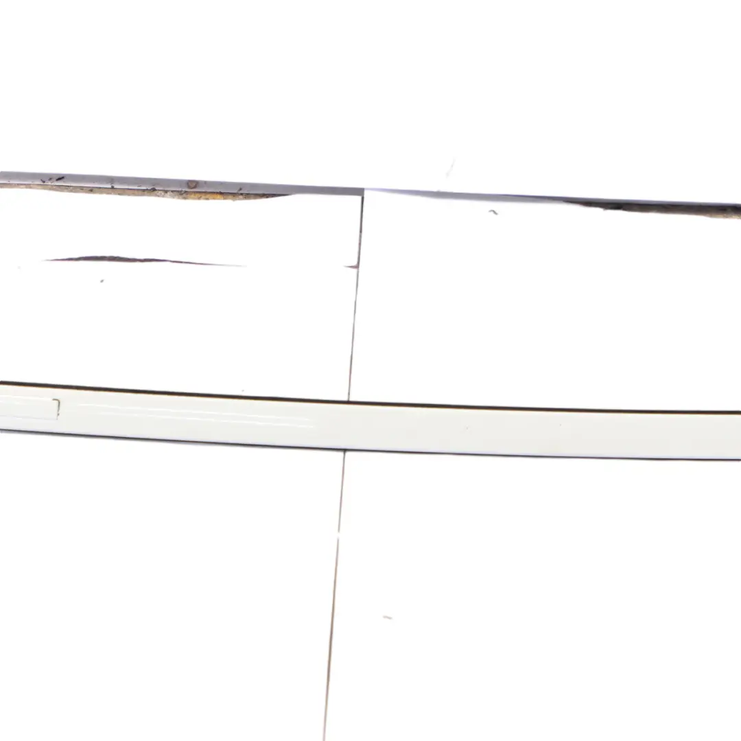 BMW F36 Modanatura Tetto Sinistra Striscia Rivestimento Alpinweiss 300 - SKU 7372799-AW - Numero di parte 7372799