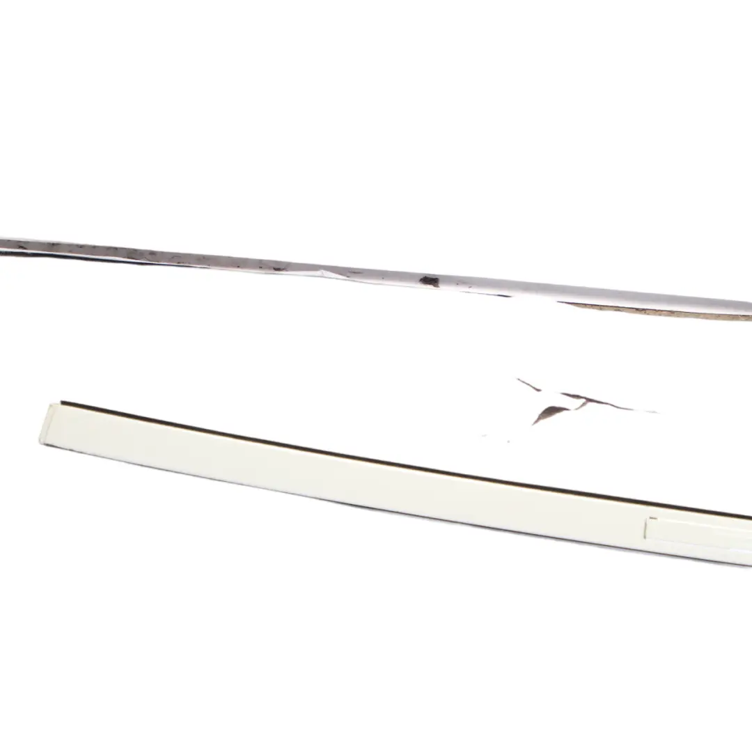 BMW F36 Modanatura Tetto Sinistra Striscia Rivestimento Alpinweiss 300 - SKU 7372799-AW - Numero di parte 7372799