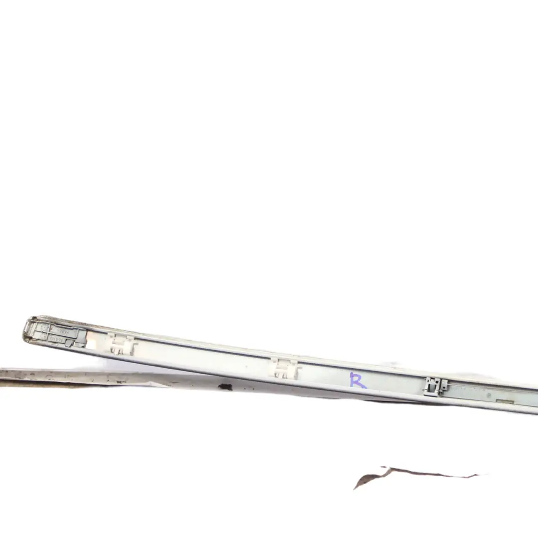 BMW F36 Techo Moldura Derecha O / S Railing Trim Strip Alpinweiss 300 - SKU 7372800-AW - Número de pieza 7372800