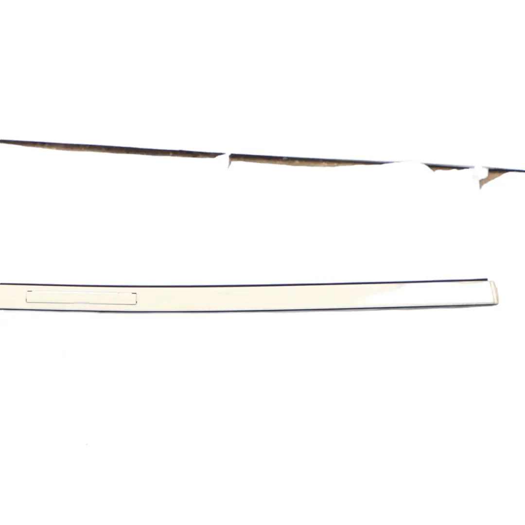 BMW F36 Techo Moldura Derecha O / S Railing Trim Strip Alpinweiss 300 - SKU 7372800-AW - Número de pieza 7372800