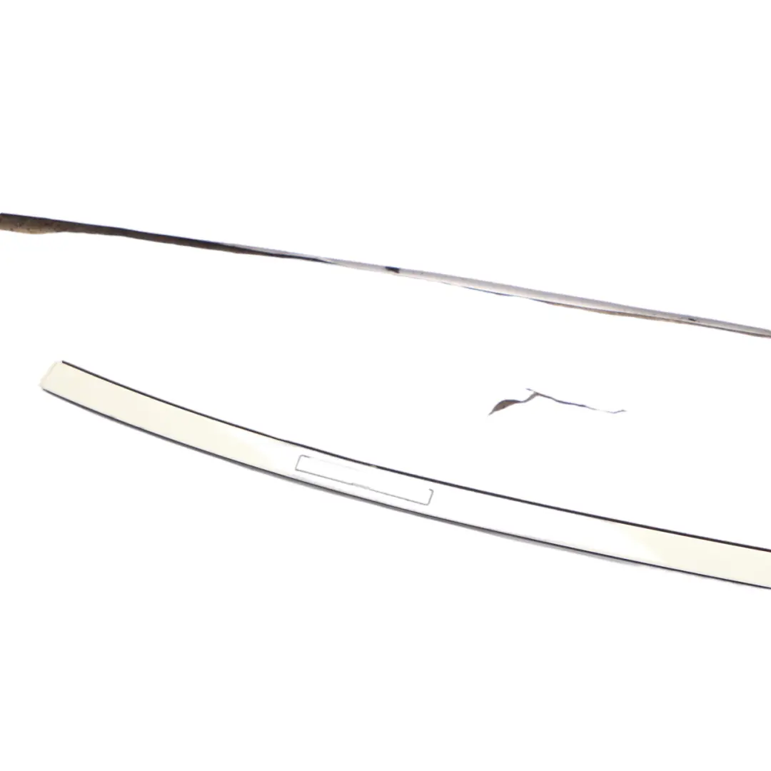 BMW F36 Roof Moulding Right O/S Railing Trim Strip Alpinweiss 300 - SKU 7372800-AW - Part number 7372800