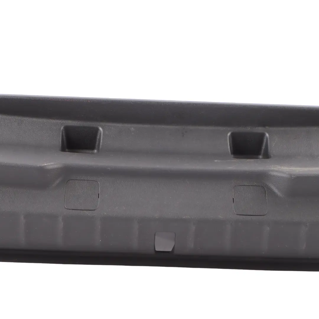 Trunk Lock Trim Cover Tailgate Panel to BMW G30 Rear with Part number 7373575 BMW G30 Rear Trunk Lock Trim Cover Tailgate Panel - SKU 7373575 - Part number 7373575