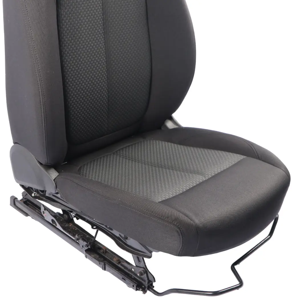 BMW F40 Seat Front Left N/S Interior Cloth Fabric Grid Anthracite - SKU 7374617-2 - Part number 7374617