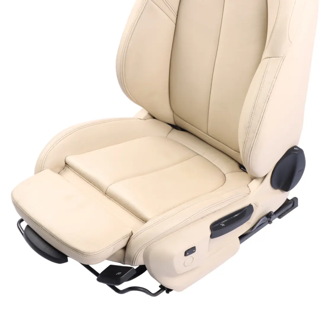 Front Seat BMW F45 X1 F48 Left N/S Sport Interior Leather Dakota Canberra Beige to with Part number 7374823 Front Seat BMW F45 X1 F48 Left N/S Sport Interior Leather Dakota Canberra Beige - SKU 7374823-1 - Part number 7374823