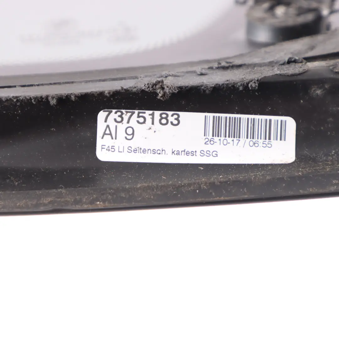 BMW F45 Vitre De Porte Latérale Arrière Gauche Modèle AS3 - SKU 7375183 - Numéro de pièce 7375183