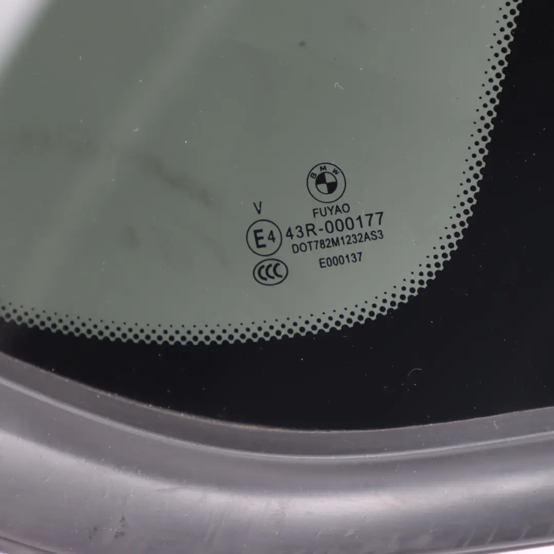 Window Quarter Side Door Glass Rear Right O/S AS3 to BMW F45 with Part number 7375184 BMW F45 Window Quarter Side Door Glass Rear Right O/S AS3 - SKU 7375184 - Part number 7375184