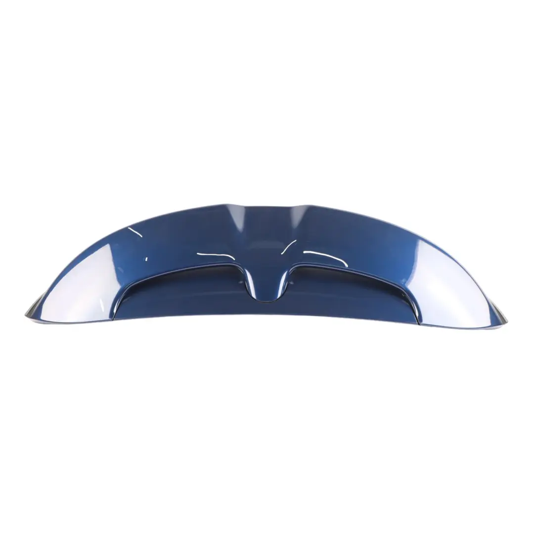 Spoiler Mini F56 John Cooper Works Trunk Lid Spoiler Deep Blue Metallic B69 to Rear with Part number 7375850 Rear Spoiler Mini F56 John Cooper Works Trunk Lid Spoiler Deep Blue Metallic B69 - SKU 7375850-DEEP - Part number 7375850