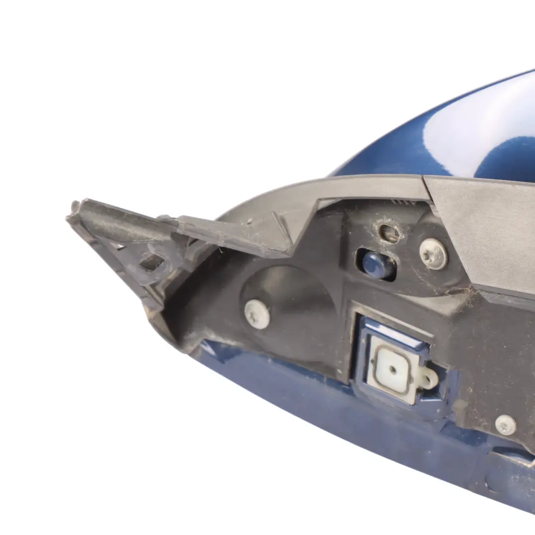 Spoiler Mini F56 John Cooper Works Trunk Lid Spoiler Deep Blue Metallic B69 to Rear with Part number 7375850 Rear Spoiler Mini F56 John Cooper Works Trunk Lid Spoiler Deep Blue Metallic B69 - SKU 7375850-DEEP - Part number 7375850